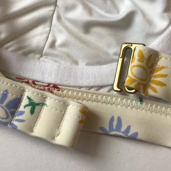 Madewell Second Wave Sunny Floral Bikini Top - Picture 8 of 10